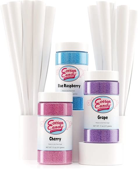 Buy Cotton Candy Express 6006 Fun Pack | Kit Features Cherry, Blue ...