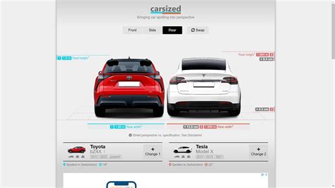Carsized Is a Useful Tool to Help You Visually Compare Car Dimensions ...