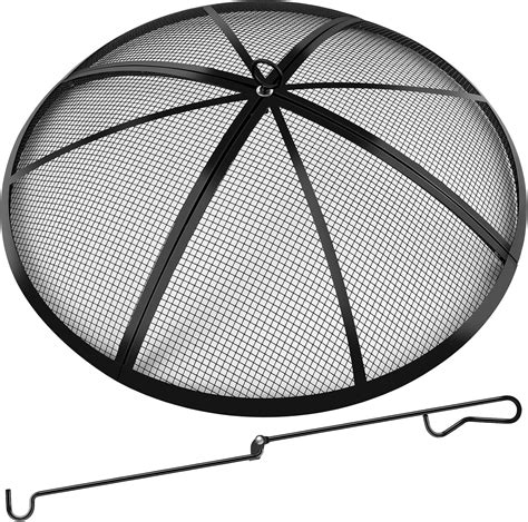 Amazon.com : Fire Pit Spark Screen, Fire Pit Screen 24 Inch Round with ...