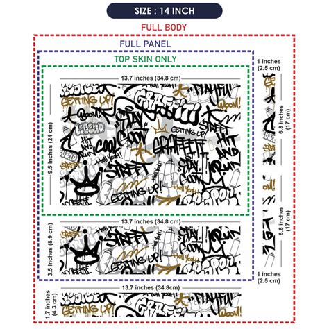 Shop Graffiti Background Laptop Skin | Buy Online Now – SkinsLegend