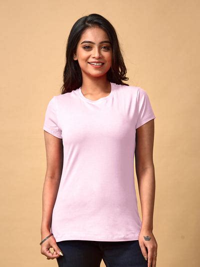 T Shirts For Women | buy round neck cotton t shirts online – LYRA