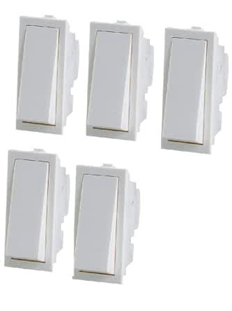 6 A 1-Way Switch | 1 Way Modular Switch 6Amp | Electric Switches | R ...