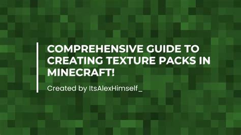 Steps for Making a Texture Pack Java 的图像结果