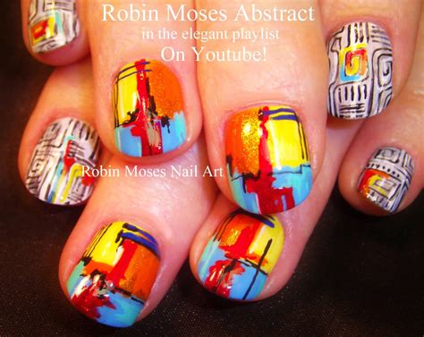 Nail Art by Robin Moses: "abstract nails" "art nails" "abstract nail ...