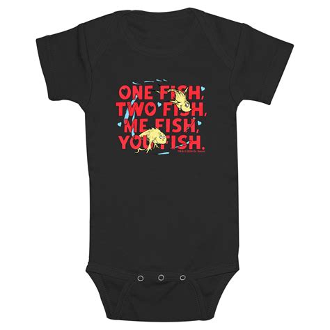 Infant's Dr. Seuss Me Fish You Fish Bodysuit - Walmart.com