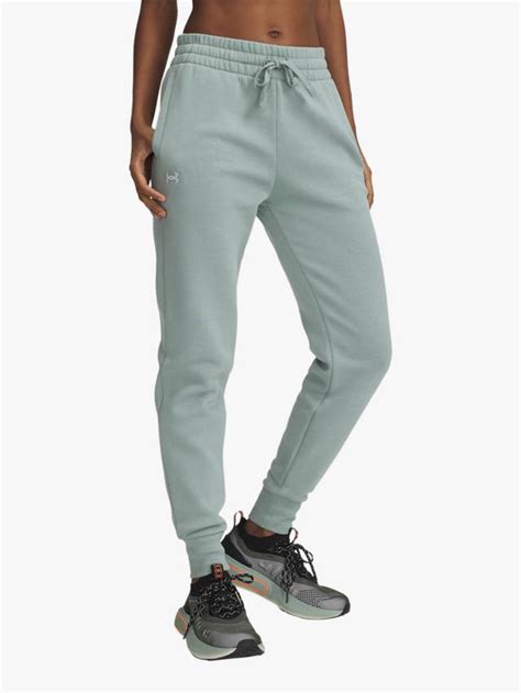 Under Armour Women's Rival Trousers, Silica Green/ White
