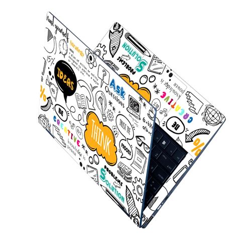 Anwesha’s Full Body Laptop Skin Upto 15.6 inch Sticker Compatible for ...