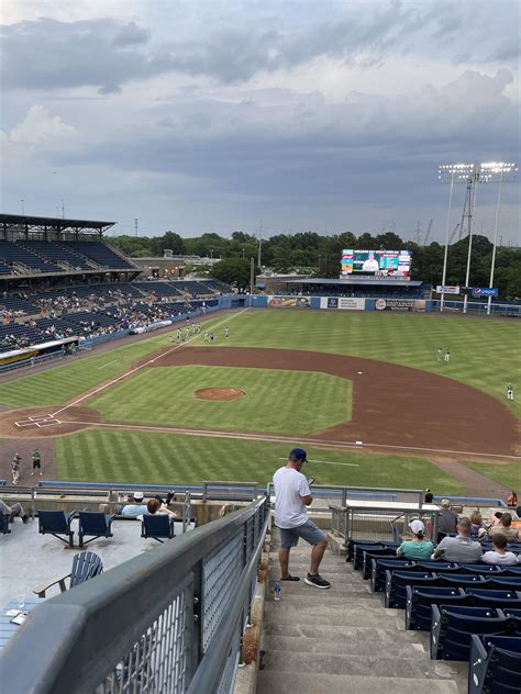 I took this cool pic at harbor park stadium : r/ballparks