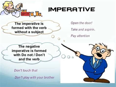 Image result for Imperative Sentence Examples