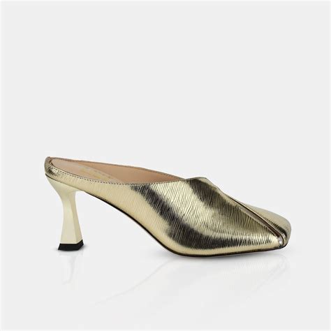 MALKIN MULE-GOLD – Elleganti