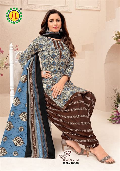 Jt Titli 10 Ikkat Special Pure Printed Dress Material Collection ...