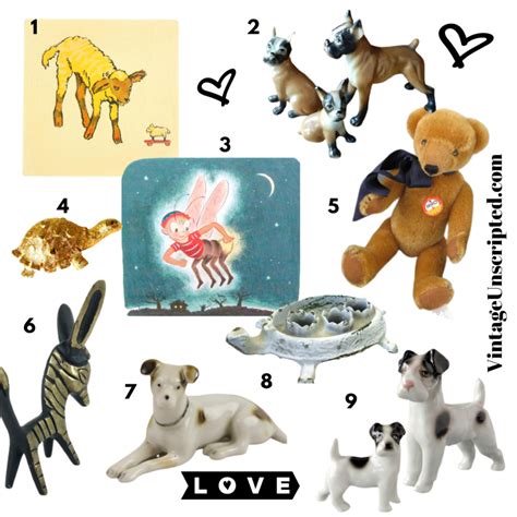 Now Trending: Vintage 4 Legged Friends - Vintage Unscripted