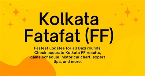 Kolkata FF Live Results Today | Fast Kolkata Fatafat Chart, Tips & Game ...