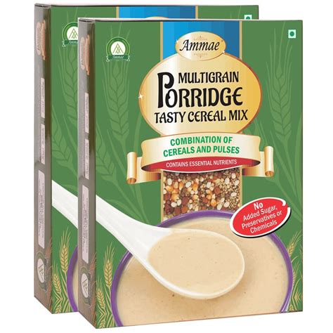 Ammae Multigrain Porridge Tasty Cereal Mix, 400g, 16 grains Sathu Maavu ...