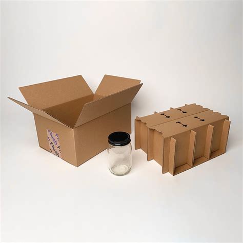 CandleScience 16 oz Canning Jar 6-Pack Shipping Box | Candle Box