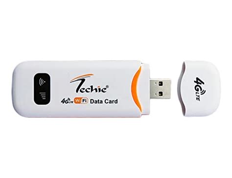Techie 150Mbps 4G USB WiFi Dongle/Modem with All Sim Support | Premium ...