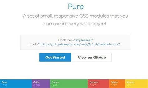 Image result for Pure CSS Framework