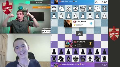 Strong Chess MASTERS! IM Kirill Klukin vs FM Tykhon Cherniaiev - YouTube
