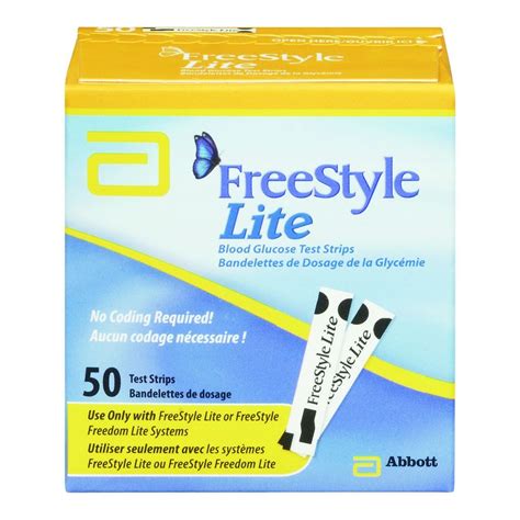 Freestyle Lite Blood Glucose Test Strips - megamedicalshop.com