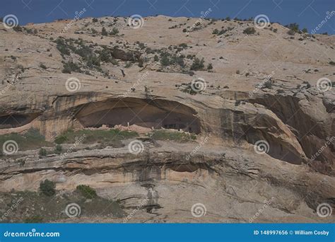 Butler Wash Ruins 3859 stock photo. Image of national - 148997656