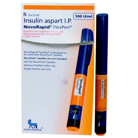 Novorapid 100IU/ml Flexpen 3 ml | Uses, Side Effects, Price | Apollo ...