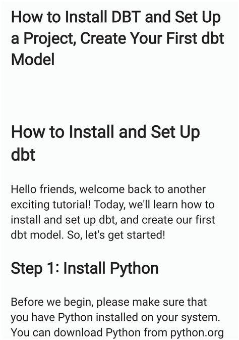 Image result for DBT Build First Model
