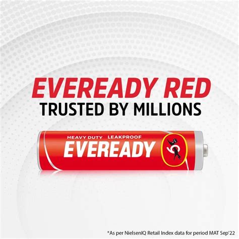 Eveready pencil cell AAA Batteries |1.5 Volt | Highly Durable & Leak ...