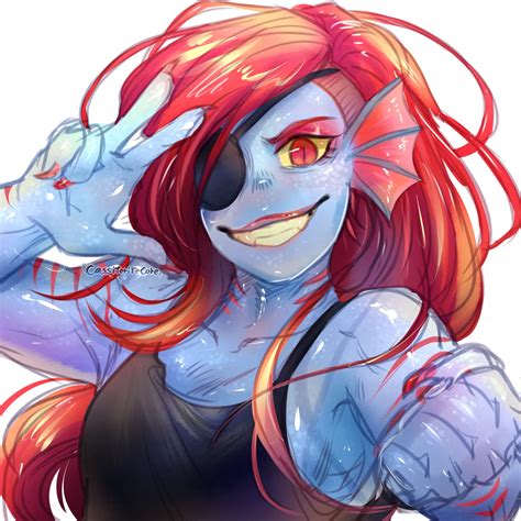 Undertale undyne anime : la guerrera y sus gustos ocultos | Mundo Anime
