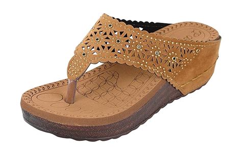 Perfect Choice Stylish & Fashionable Brown Comfortable Casual Synthetic ...