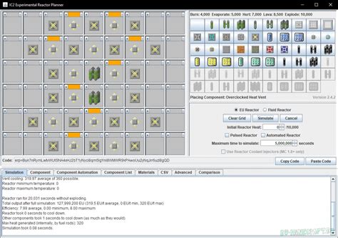 IC2 Exp Reactor Planner - планирование, расчет, симуляция ректоров в ...