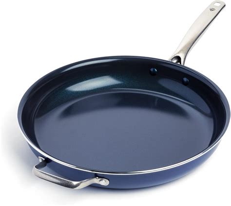 Amazon.com: Granitestone 14 Inch Frying Pan with Lid, Large Non Stick ...