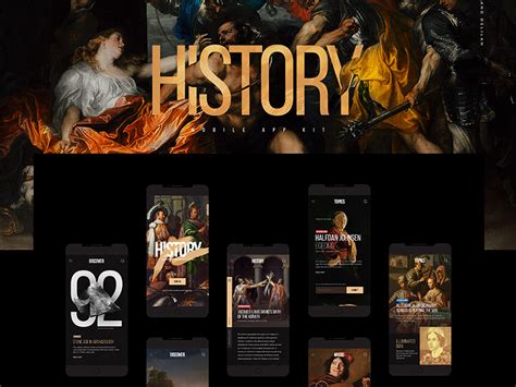 Image result for History App Interface Design Examples