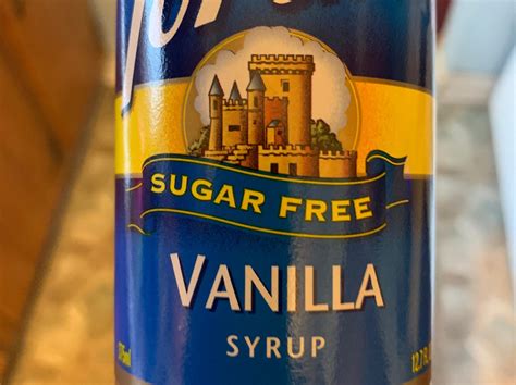 Flavoring Syrup, Sugar Free, Vanilla Nutrition Facts - Eat This Much