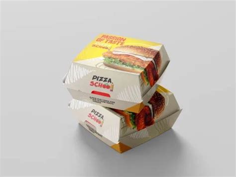 Corrugated Box - Printed Paper Burger Box Manufacturer from Nandivaram ...