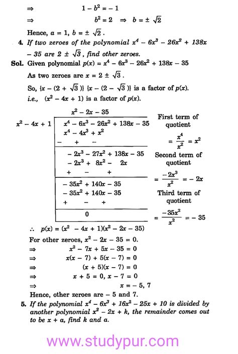Image result for Class 10 Math Polynomials