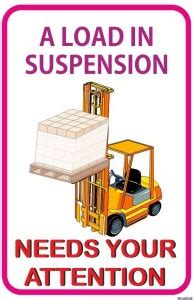 SignageShop flex A load in suspension needs your attention Poster ...