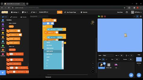 Image result for Tutorial Scratch RPG Movement