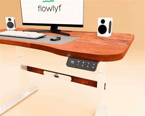 FlowDesk™ 3S | Electric Height-Adjustable Standing Desk – flowlyf