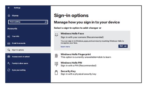 Windows Hello in Windows 10 Webcam 的图像结果