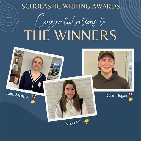 3 students honored with Scholastic Writing Awards | Details