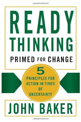 Buy Ready Thinking - Primed for Change: 5 Principles for Action in ...