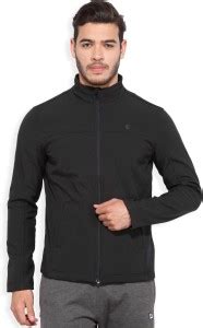 John Players Full Sleeve Solid Men Jacket - Buy Jet Black John Players ...