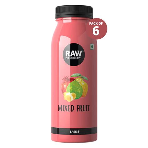 Raw Pressery Mixed Fruit Juice, 200 ml|Pack of 6 : Amazon.in: Grocery ...