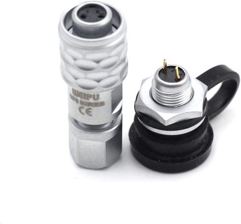 Buy SZJELEN Weipu SF610 2Pin Connector Blackmagic Pocket Cinema 4k ...