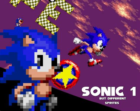 Sonic 1 but different sprites Mod for Sonic The Hedgehog (1991) | Sonic ...