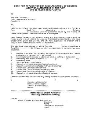 Image result for Regularisation Application Form