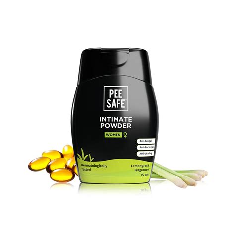 Pee Safe Intimate Powder for women 75gm Intimate Powder (75 gm, Pack of ...