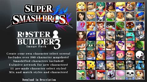 Johns Roster Collection from The Super Smash Bros. Roster Maker - YouTube