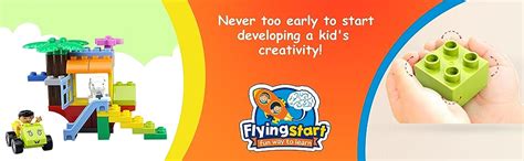 FLYING START Mega Bricks Construction Sets (Creative Building Blocks ...