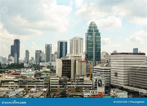 Cityscape of Bangkok in Sunny Day Editorial Image - Image of block ...